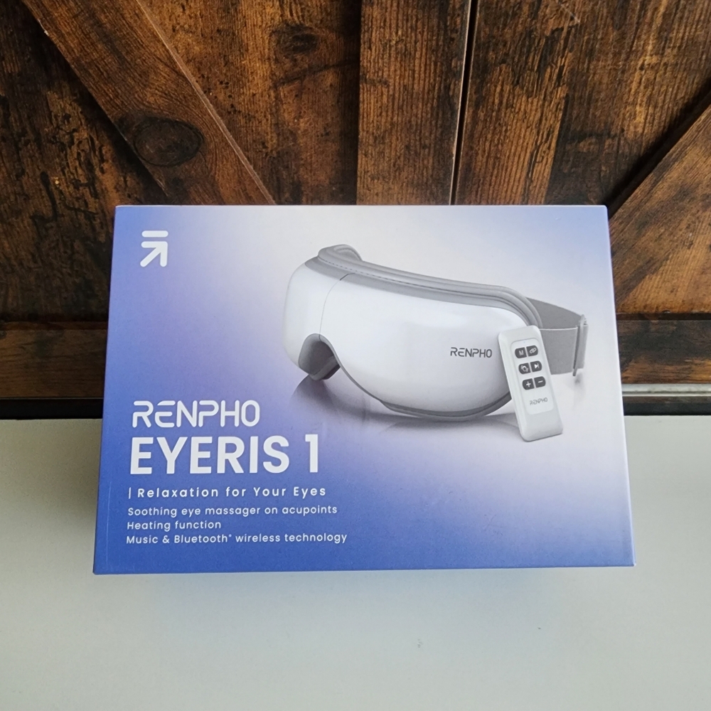 RENPHO Eyeris 1 Eye Massager with Heat Heated Eye Mask Brand NEW